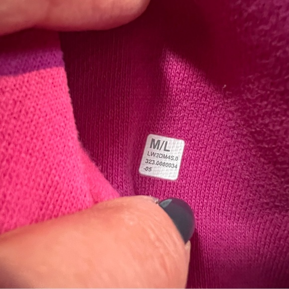 Lululemon Sonic Pink Scuba Oversized Half-Zip M/L - Picture 3 of 5